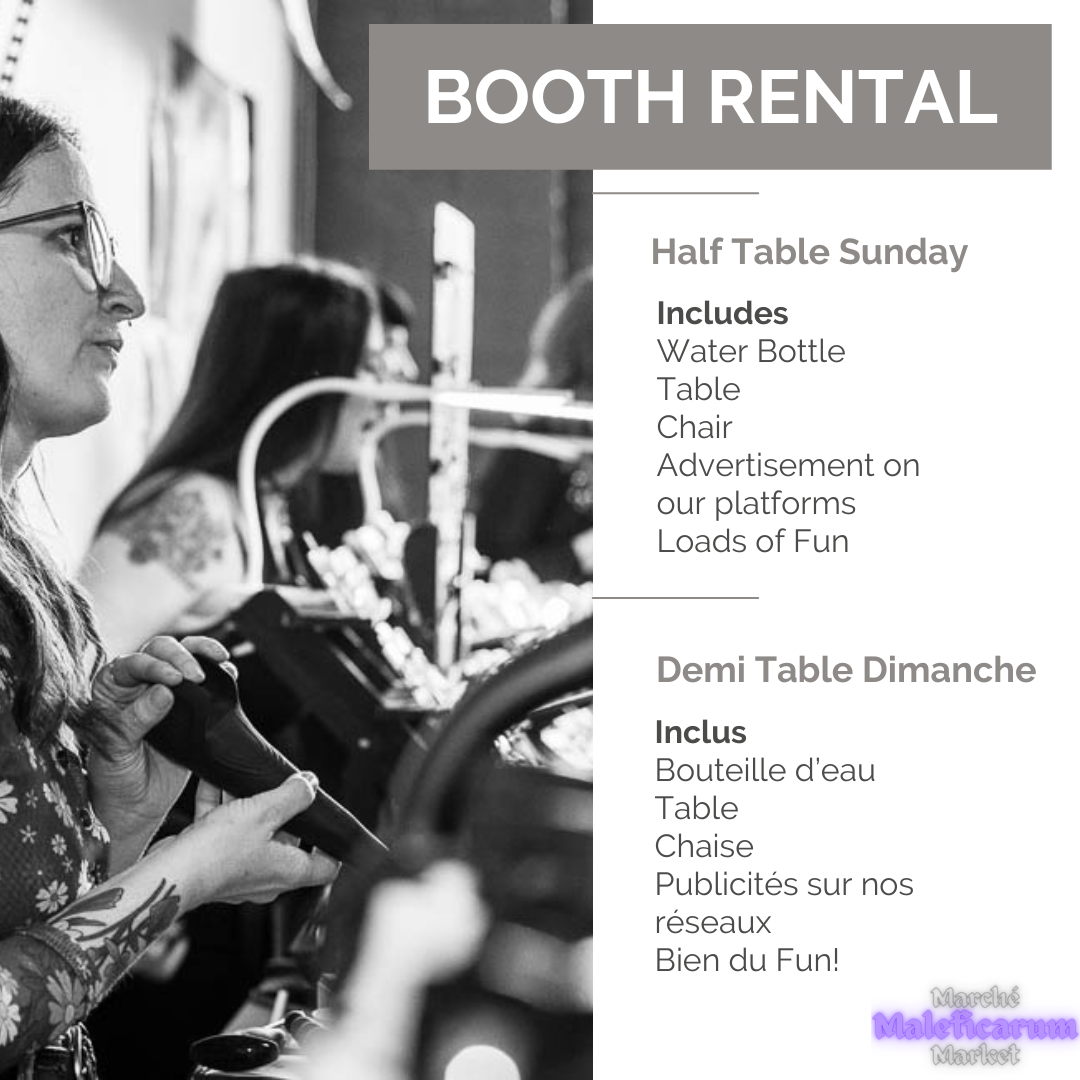 Demi Table Dimanche / Half Table Sunday