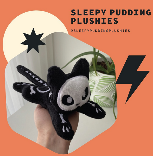 Sleepy Pudding Plushies